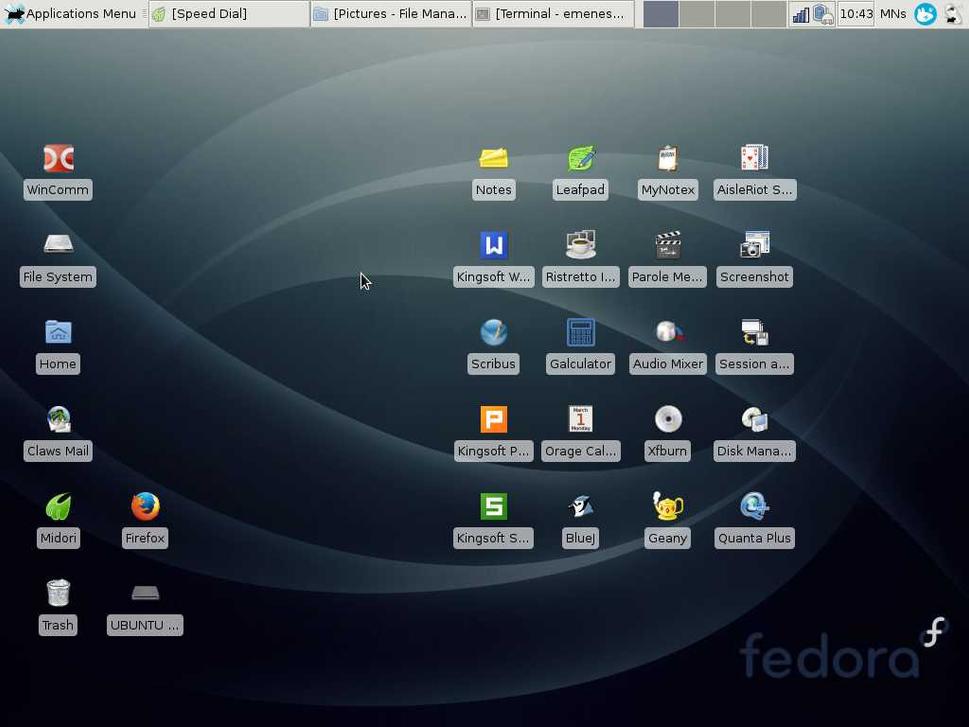 xfce desktop