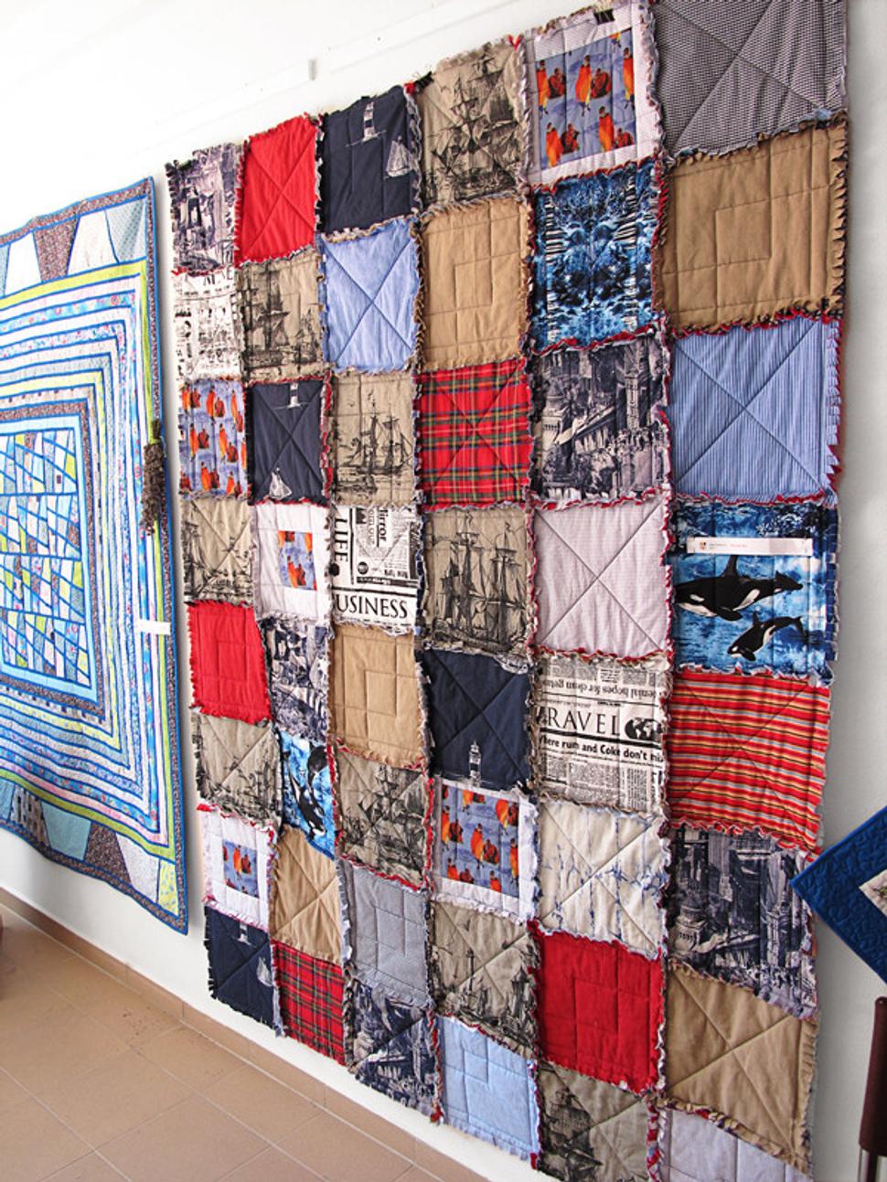 Rag quilt