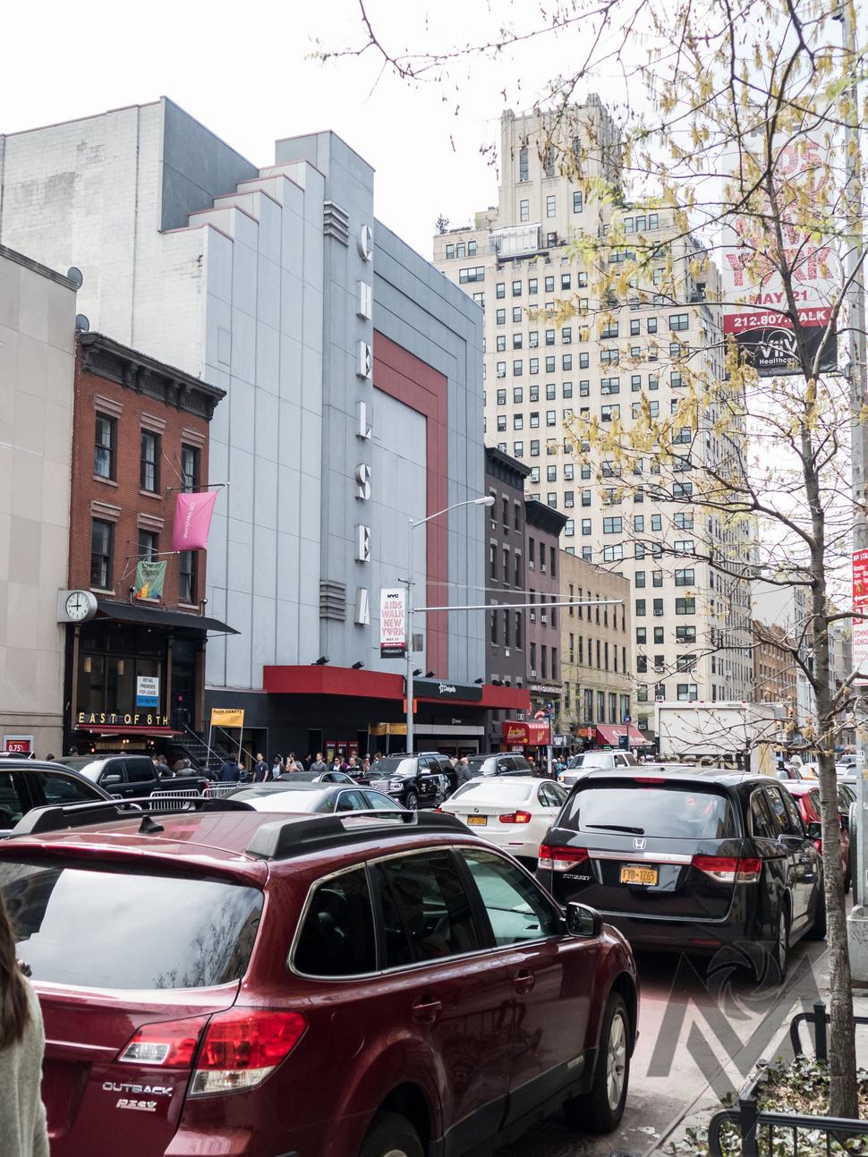 NEW YORK, NY - APRIL 23: Cinepolis Chelsea street view at the 2017 Tribeca Film Festival 260 West 23rd St on April 23, 2017 in New York City.