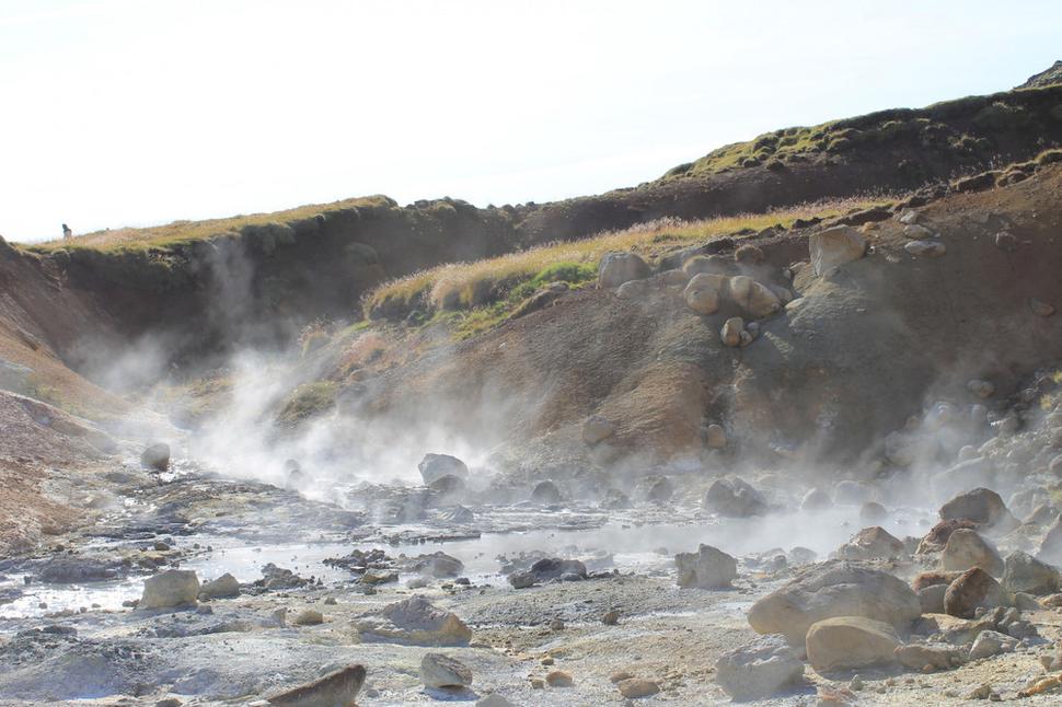 Krysuvík- geotermálna oblasť