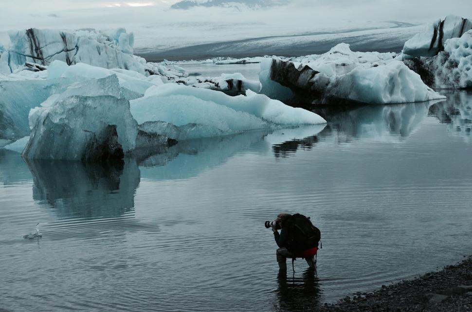 Z jedného extrému do ďalšieho; ľad v Jökulsárlóne sa neroztopí ani v júlli