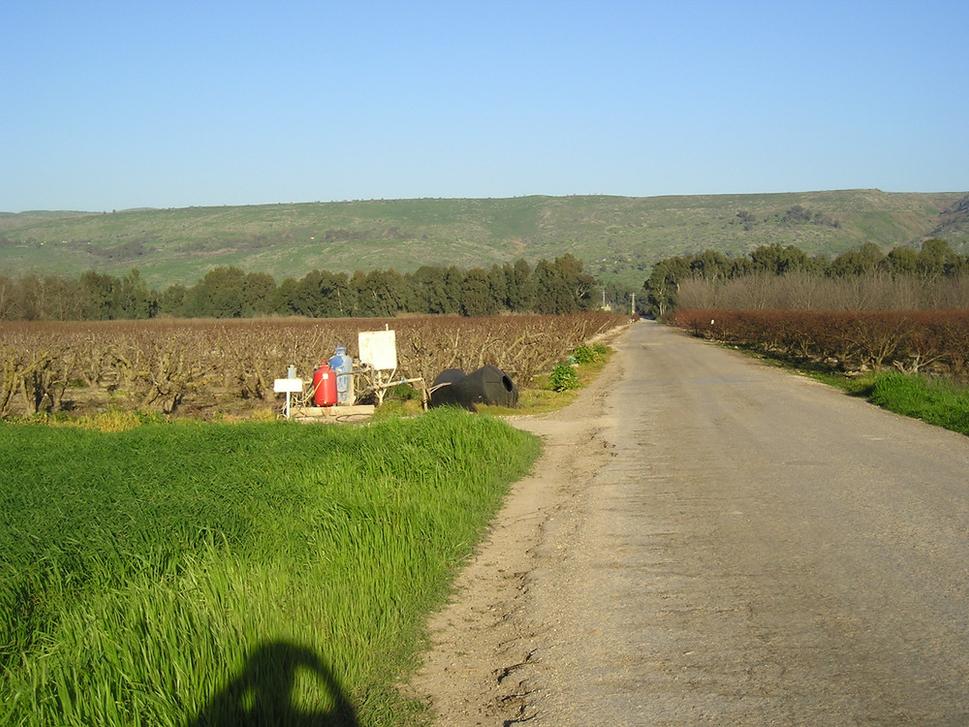 Obr.11: Hula valley (Údolie Jordánu)