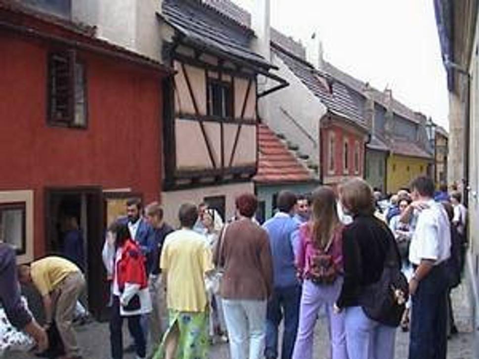 Až do Zlatej uličky som tentokrát nestihla zájsť.