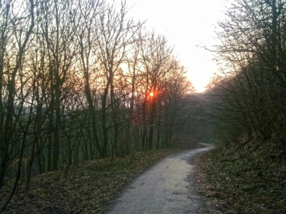 Na kolibe pri východe slnka