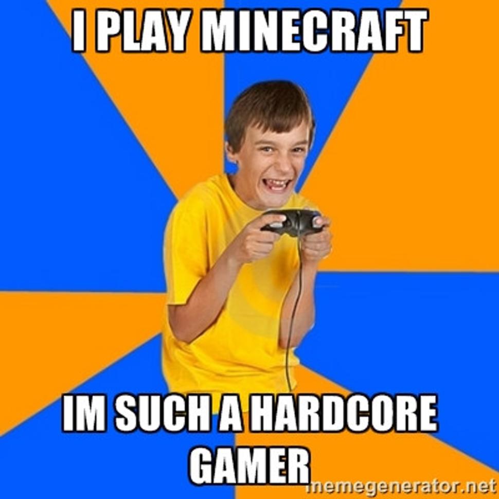 Dieťa tzv. Mentol minecraftový