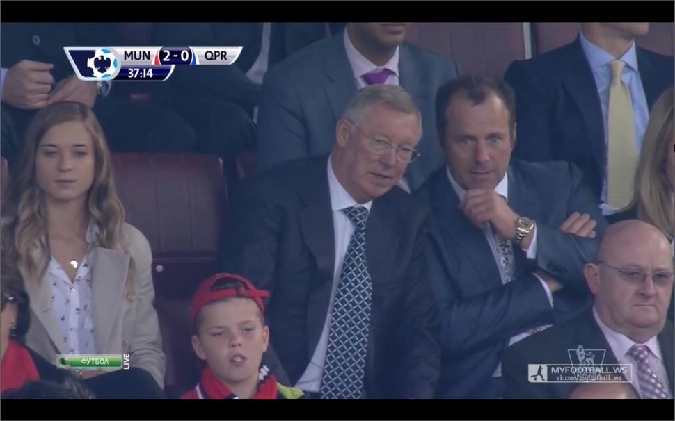 Riaditeľ klubu a legenda Sir Alex Ferguson