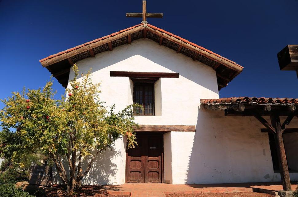 Fasáda Mission San francisco Solano de Sonoma