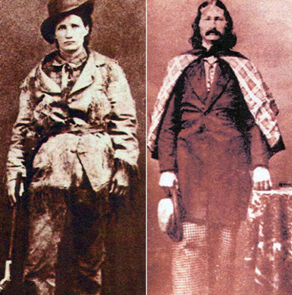 Calamity Jane and Wild Bill Hickok