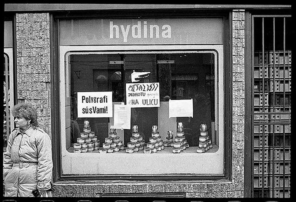 • Ľubo Stacho: Výklad hydina, Obchodná ulica č. 24 (1984 - 2013) •