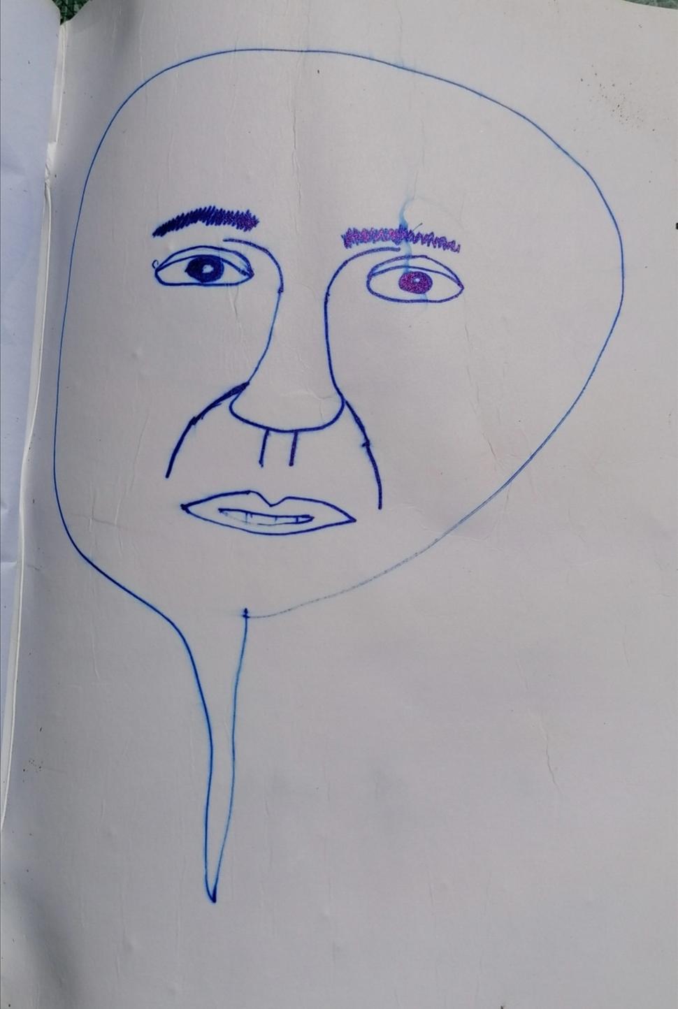 autoportrét?