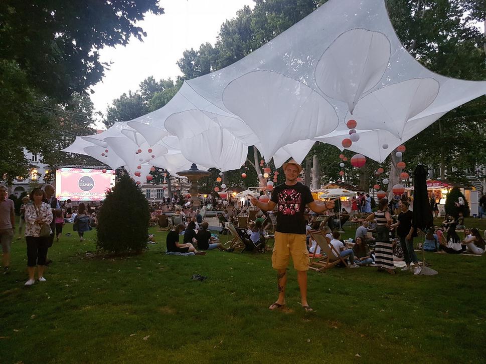 Festival chuti v miestnom parku