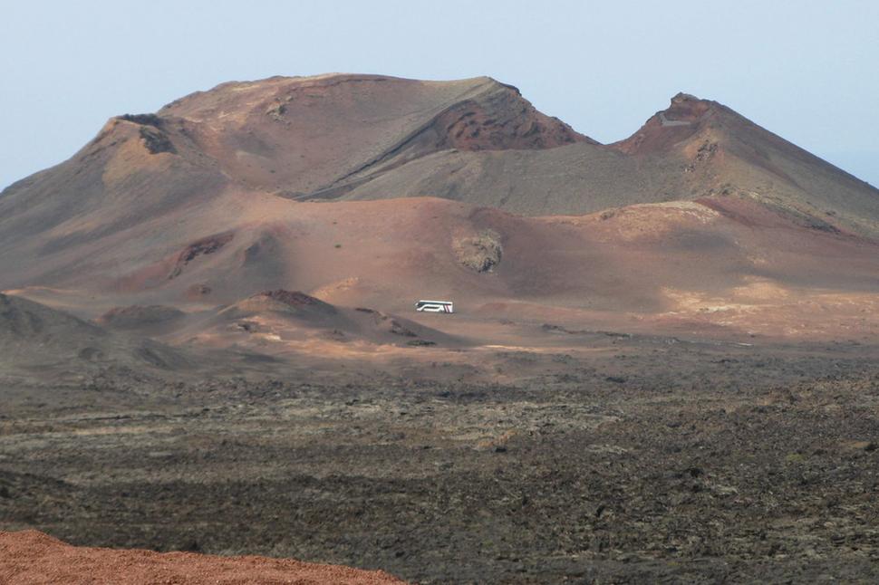 Sopečnú cestu Ruta de volcanos možno absolvovať len autobusom