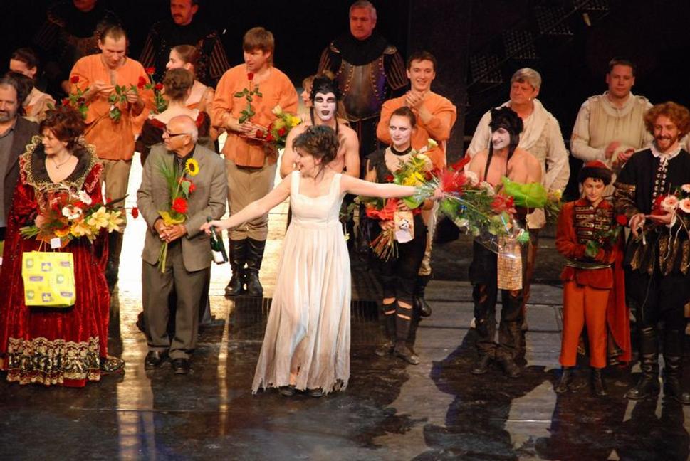 Klaňačka po muzikáli Báthoryčka, 2007.