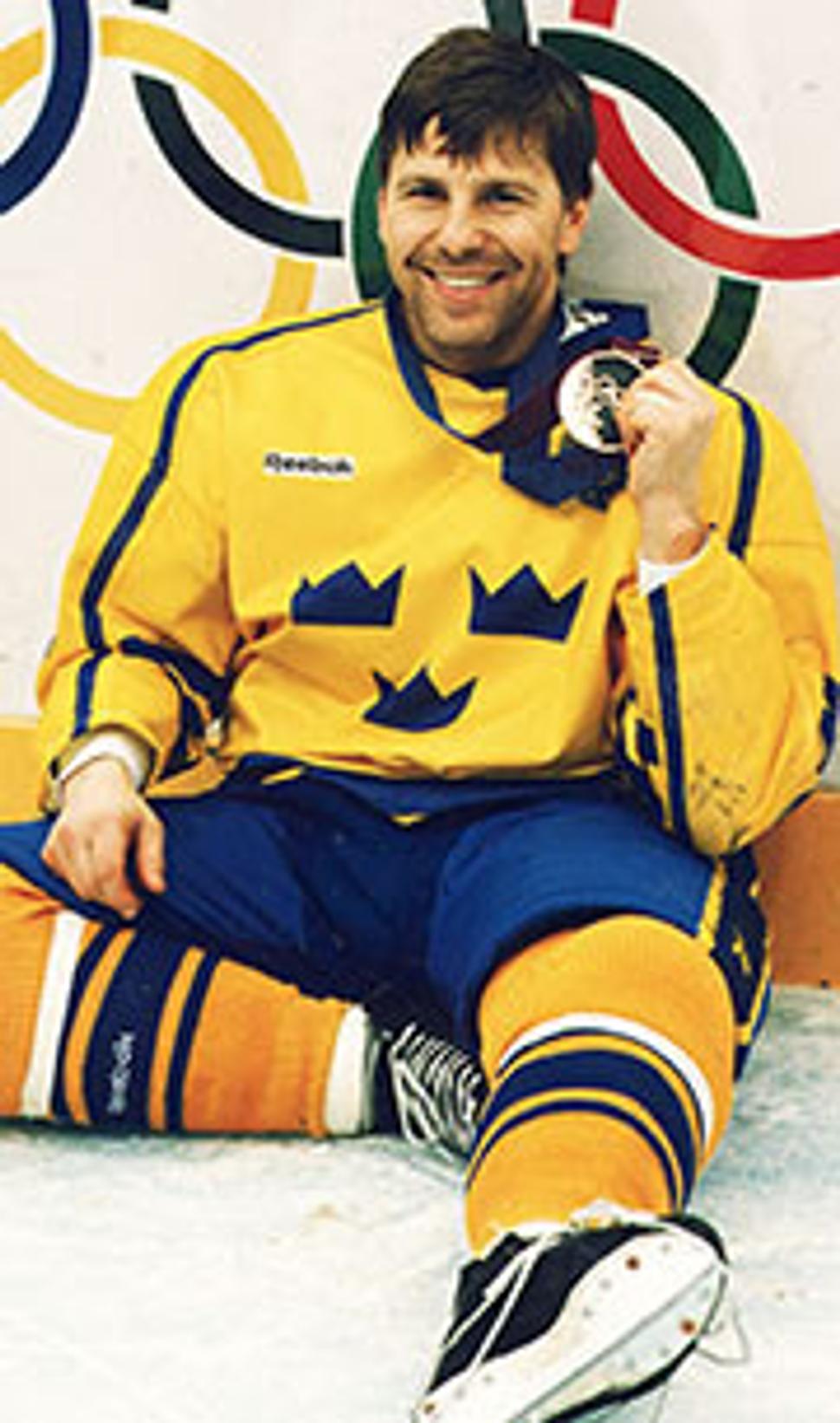 Mats Näslund so zlatou medailov z Olympiády 1994