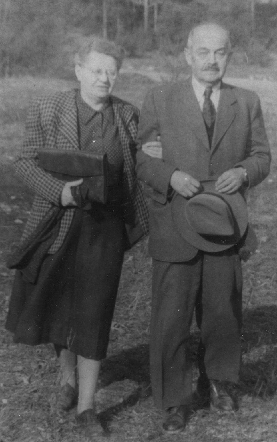 Helena Kovalčíková s manželom Jánom Samuelom Neumannom