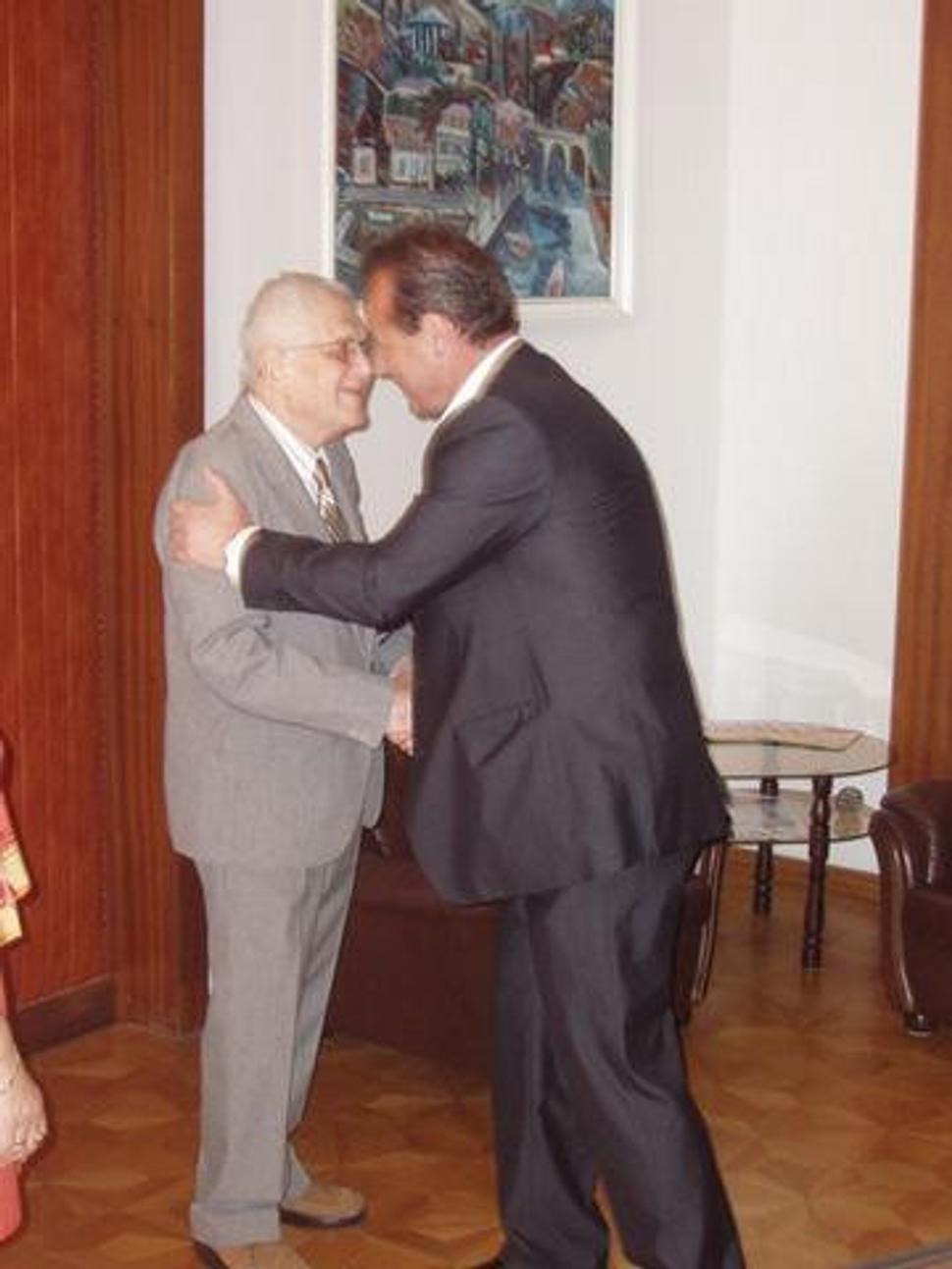 Yehuda Lahav a prešovský primátor - jún 2008