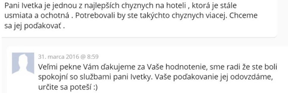 Hodnotenie ubytovacieho zariadenia: Poľný Kesov