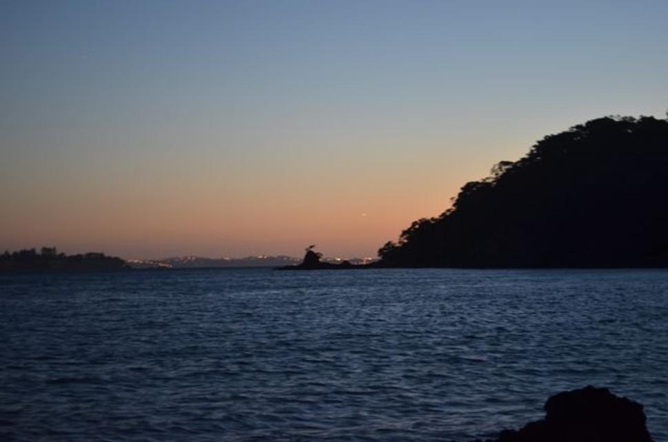 Výhľad na Auckland z Home bay