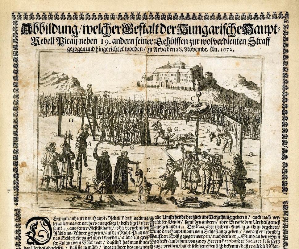 Hromadná poprava účastníkov povstania Gašpara Piku na Orave r. 1672