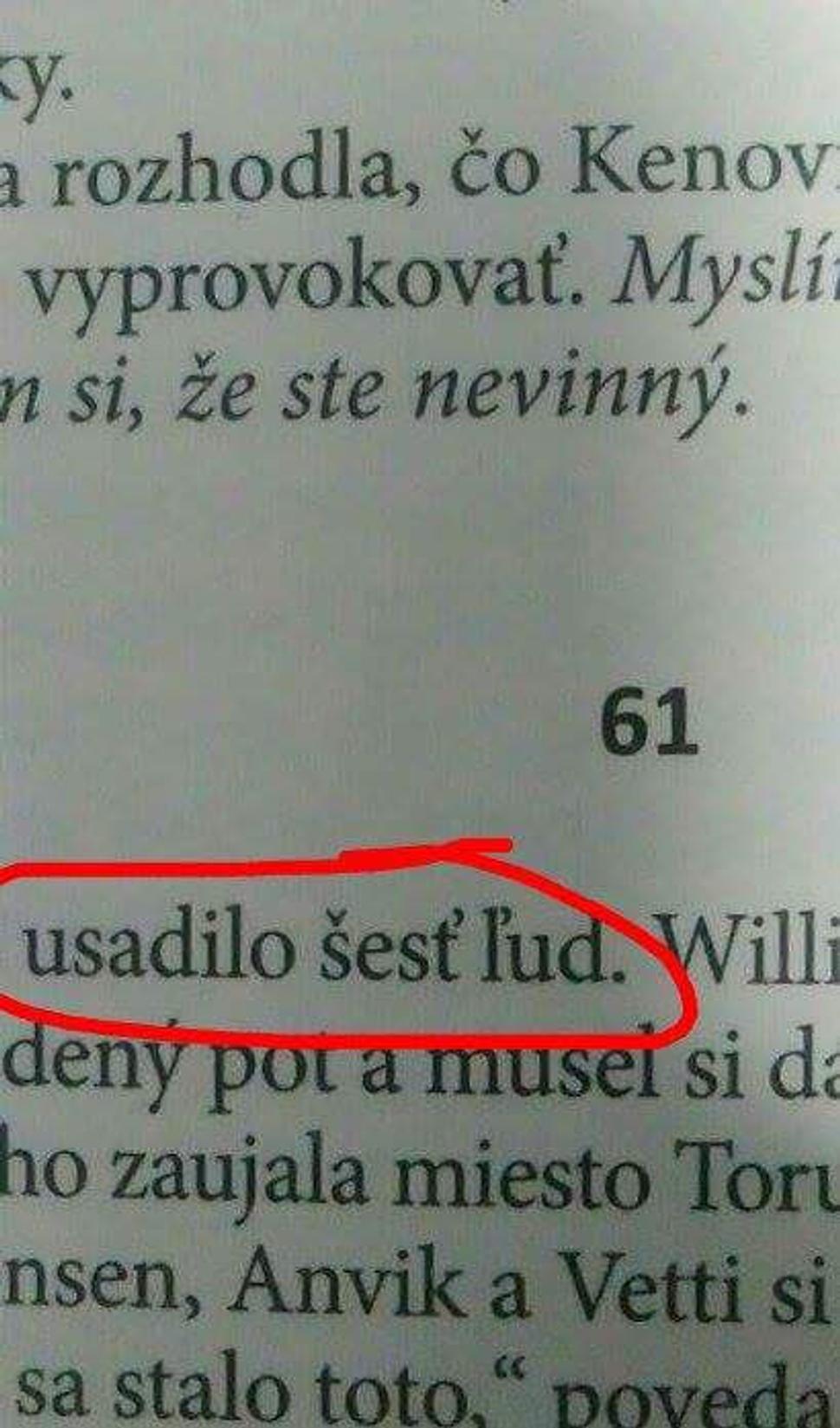 Občas si pri čítaní musíte domýšľať.