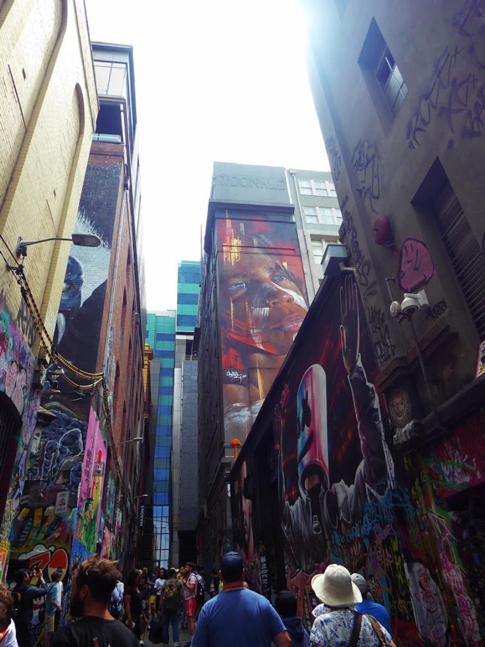 Melbourne - mesto sprejerov