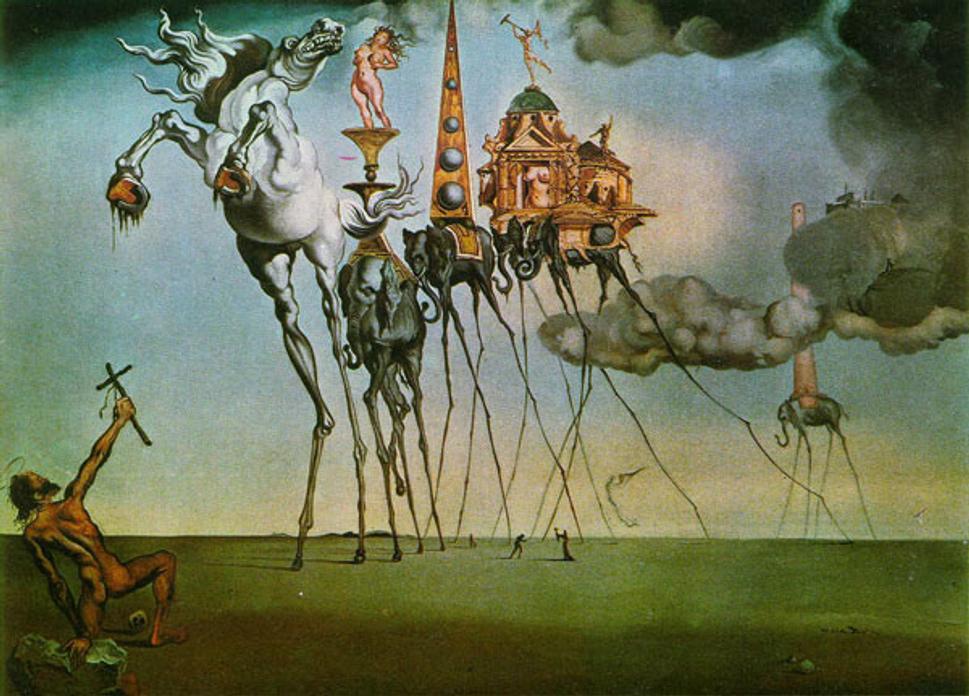 Salvador Dali svaty Anton