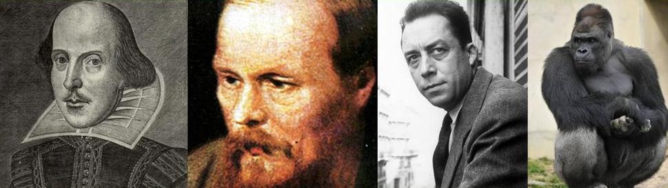 Shakespeare, Dostojevský, Camus, Cenzúra