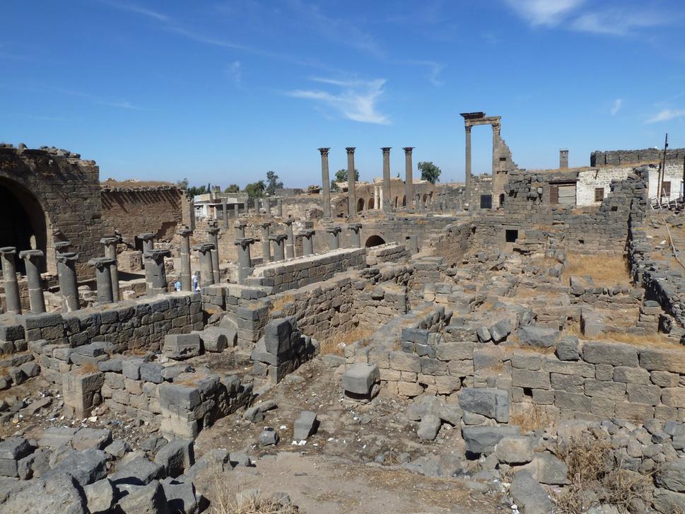 Bosra, antické ruiny