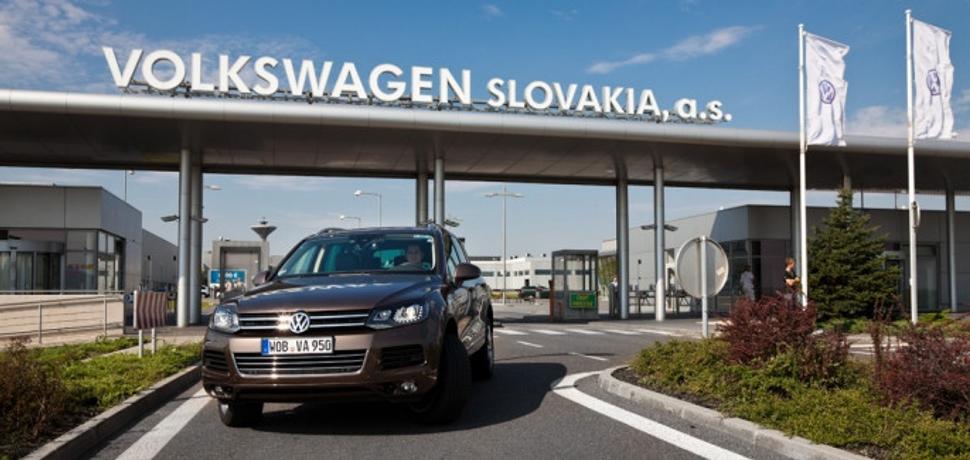 Volkswagen Slovakia dnes