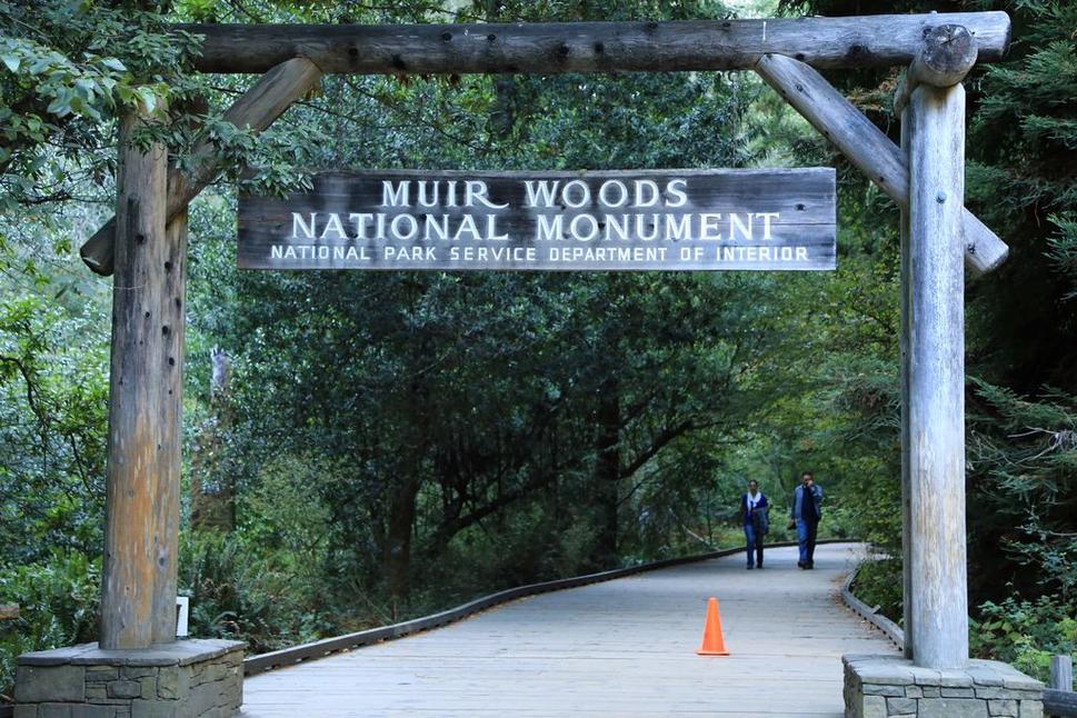Vstupná brána do národného parku Muir Woods