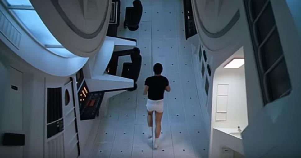 Záber z filmu 2001: Vesmírna odysea