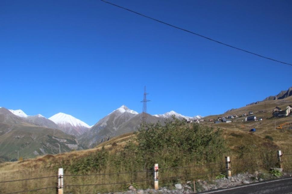Na ceste do mestečka Kazbegi