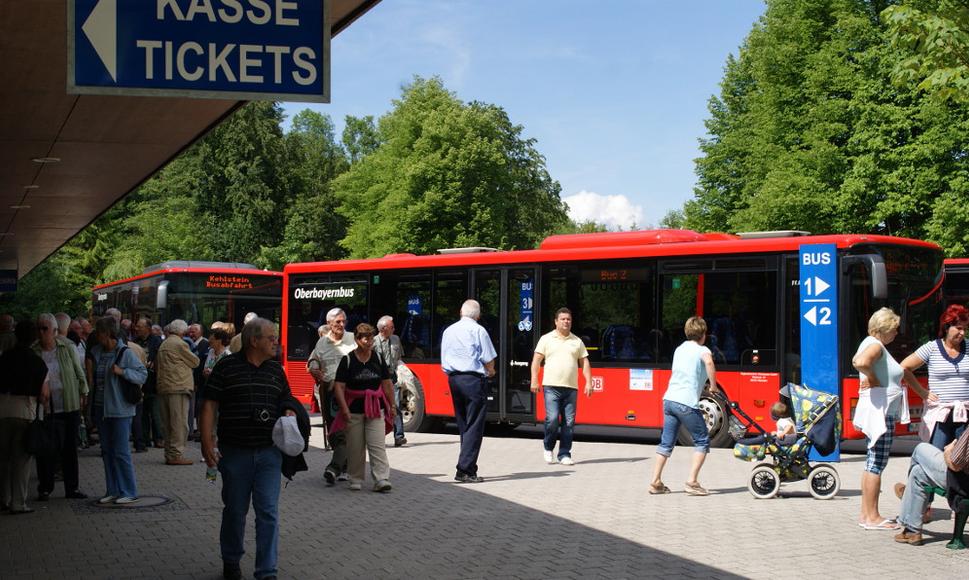 Autobusova stanica Hintereck, fotku som si požičal z oficiálnej stránky.
