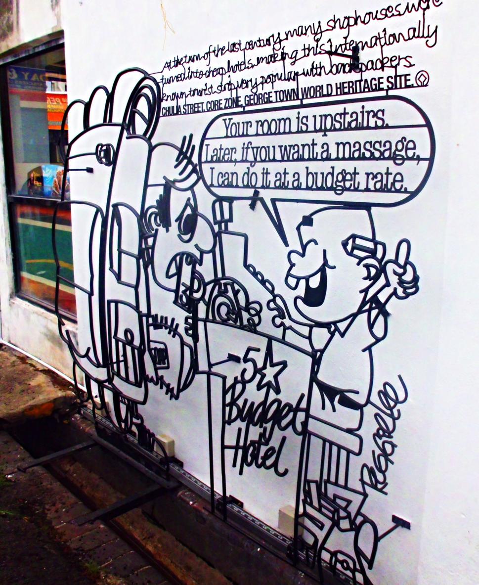 Štýlová "streetartová" reklama