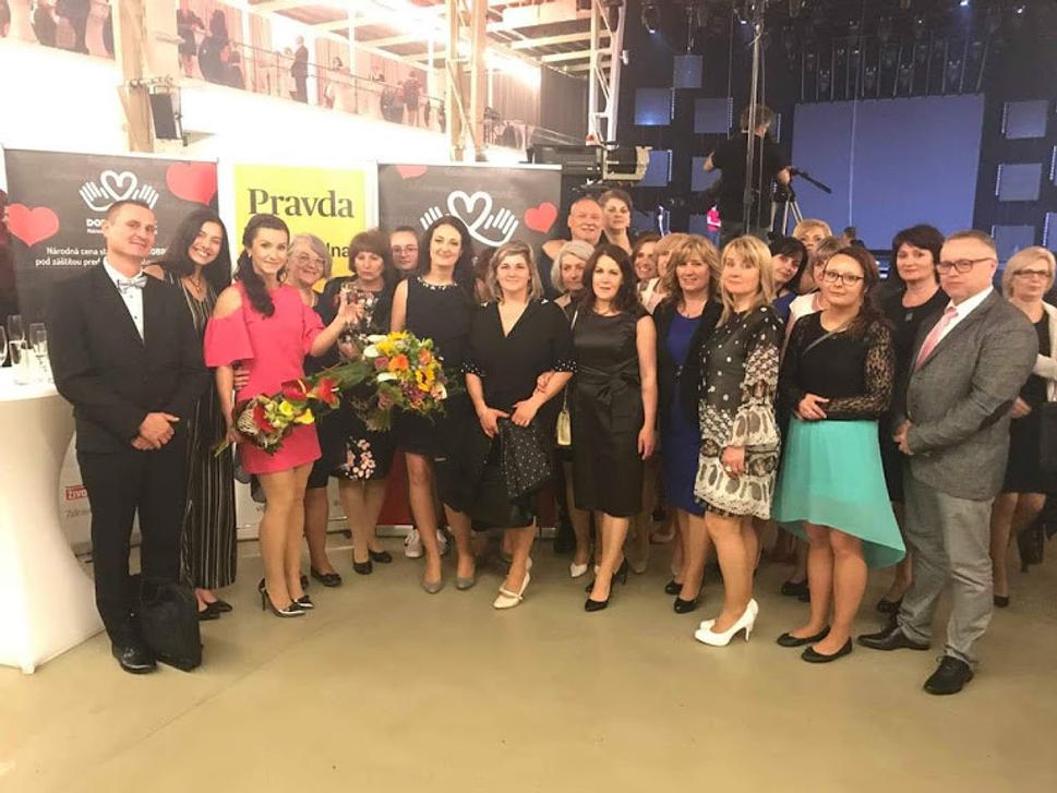 Liptáci prišli povzbudiť do bratislavskej Starej tržnice svojich nominantov na Dobré srdce.