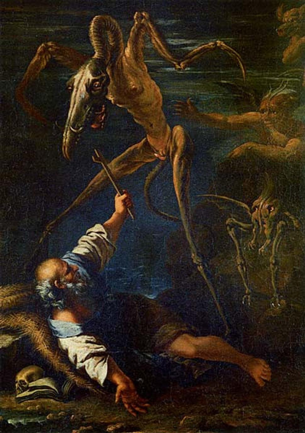 Salvator Rosa svaty Anton