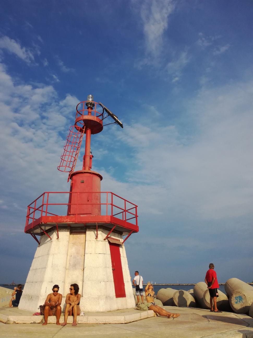 Faro Sottomarina Diga.
