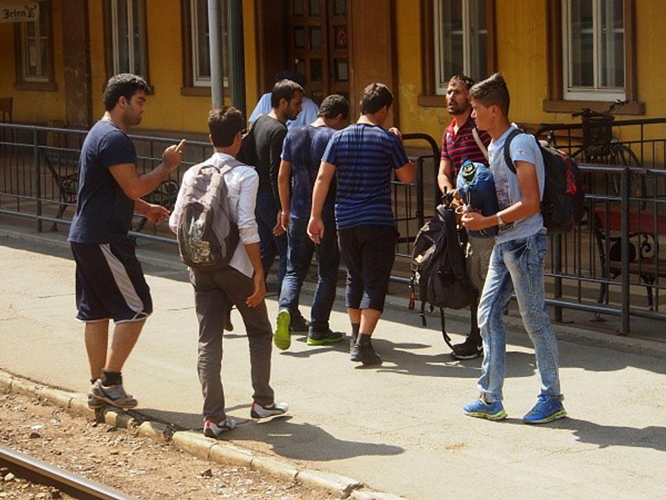 Migranti v Subotici