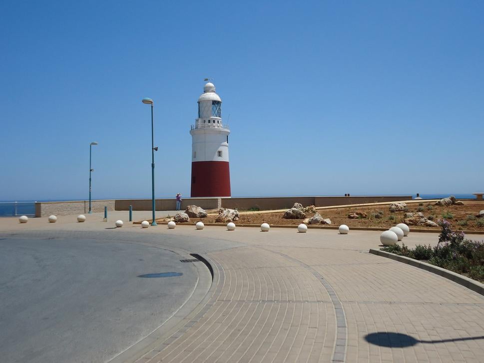 Europa point a maják