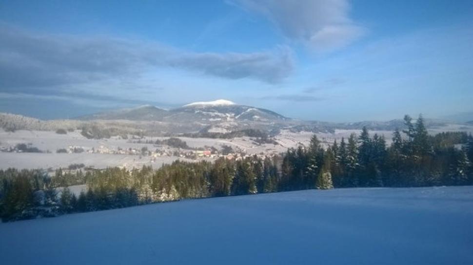 Babia hora v zime.