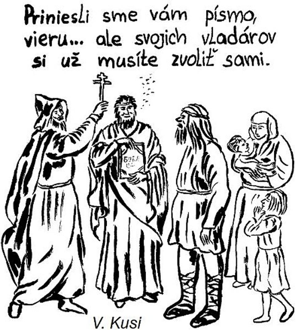 Cyril, Metod a Slovania