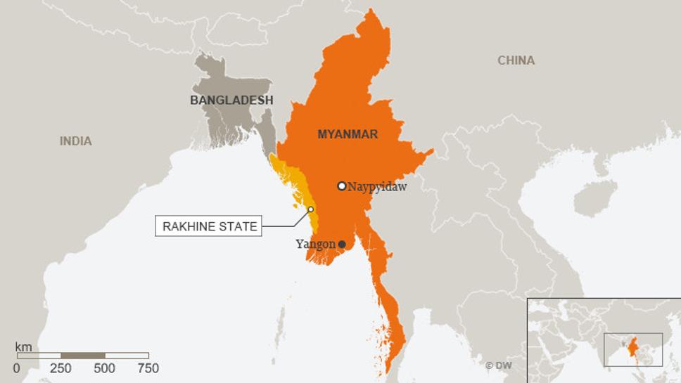 Stat nikoho, Rohingya na uteku