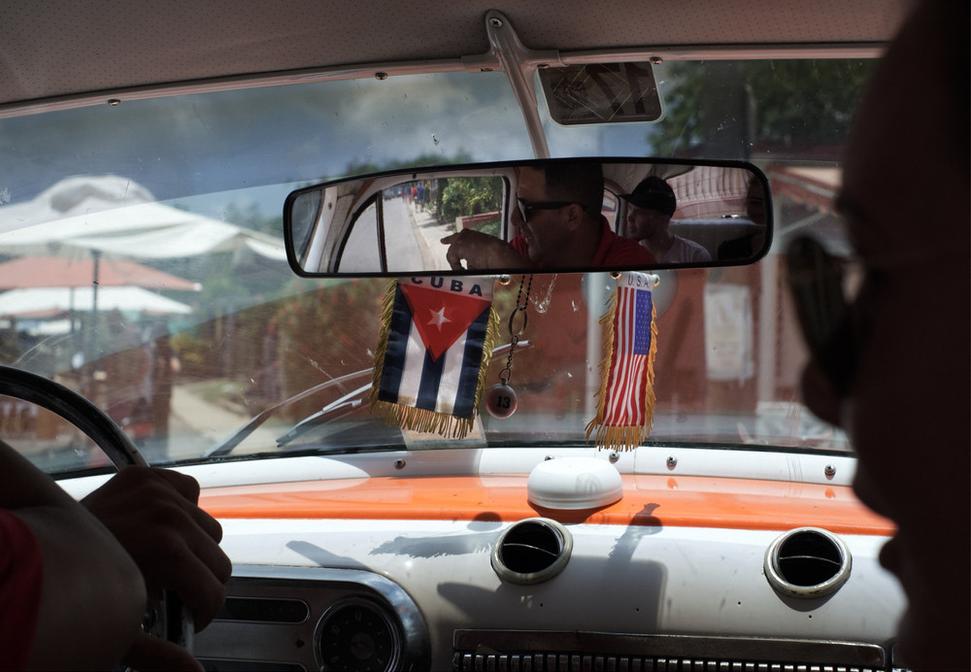 V taxi colectivo.