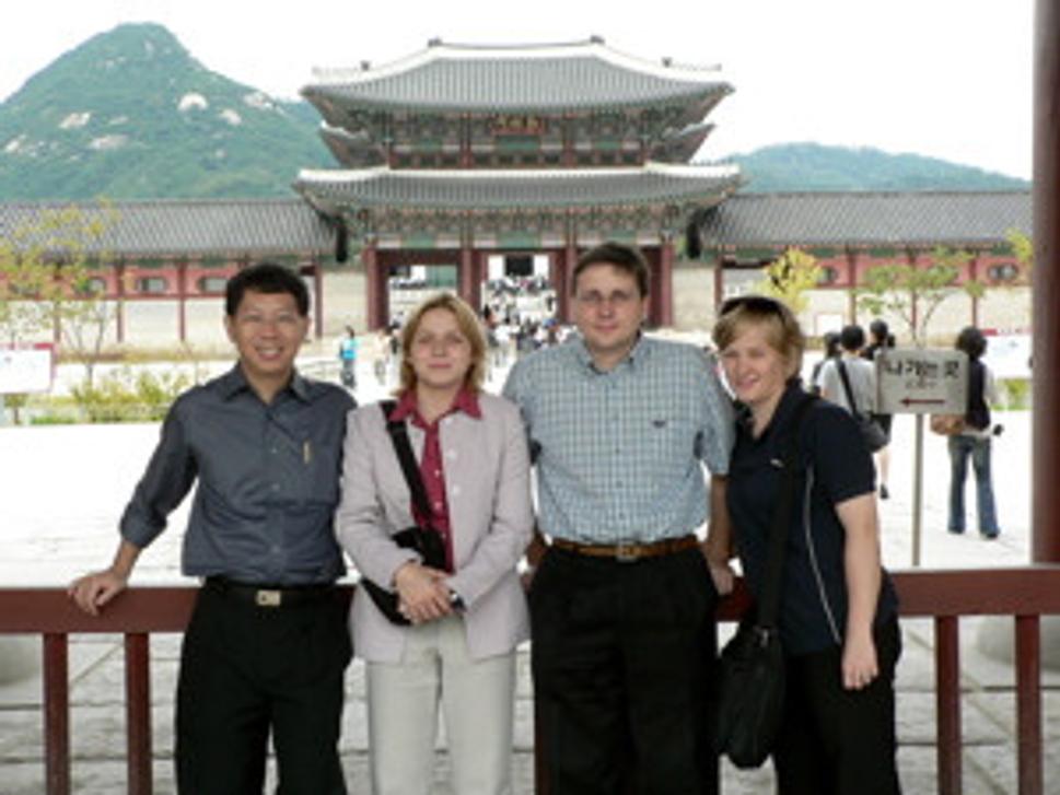 V Seoule - Dasa, Peter, Janka a HQ Yeo.