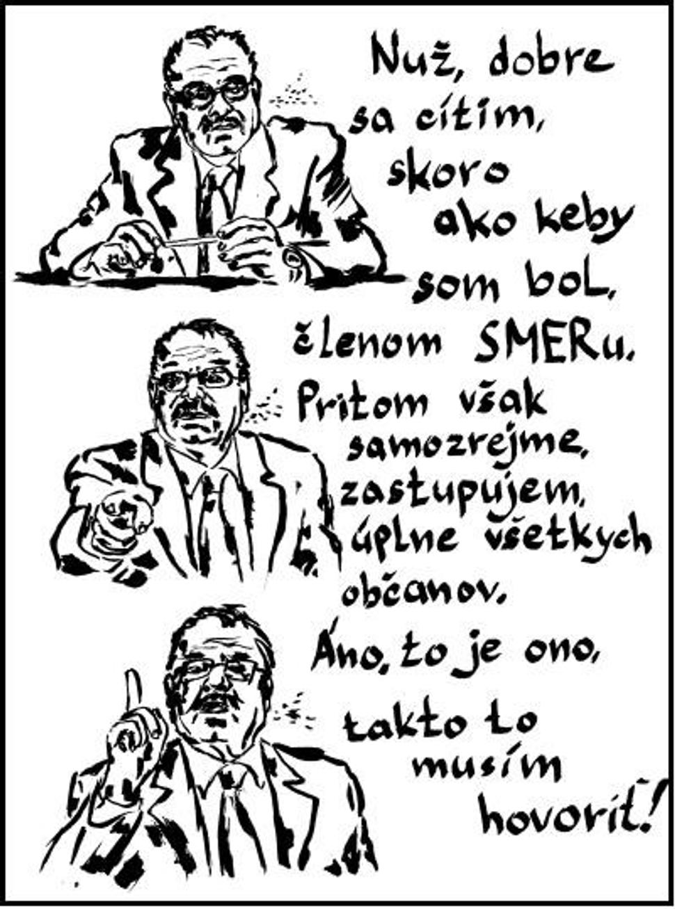 myšlienky jedného kandidáta