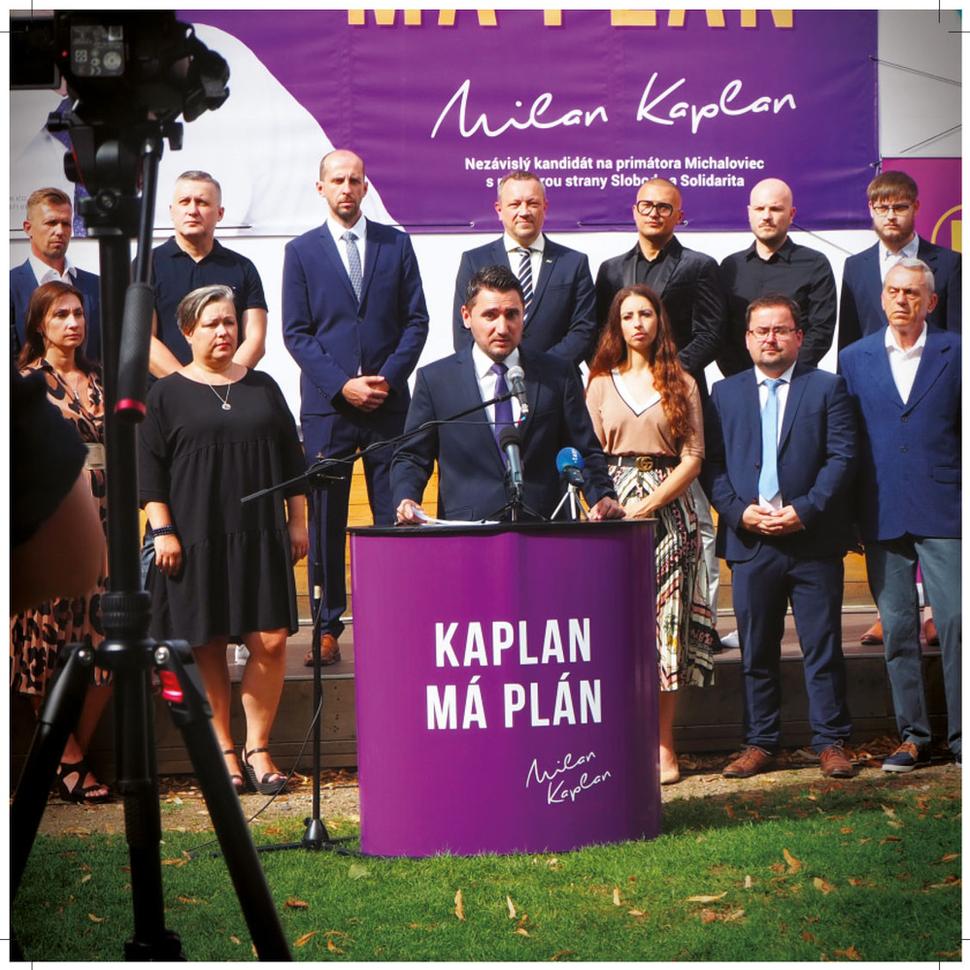 Ohlásenie kandidatúry na primátora