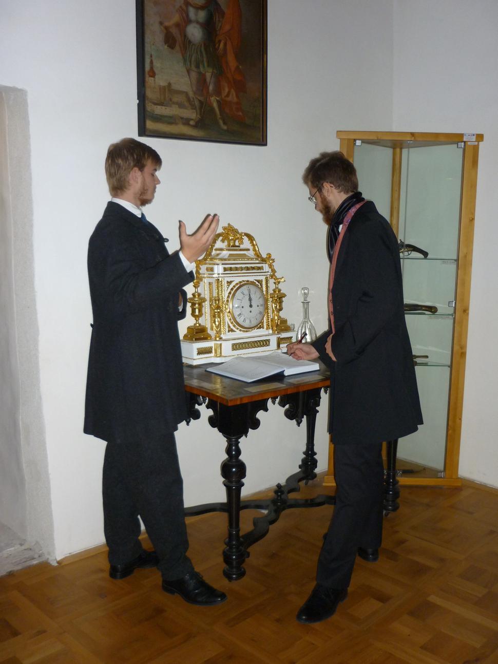 Ľudovít Štúr a Jozef Miloslav Hurban