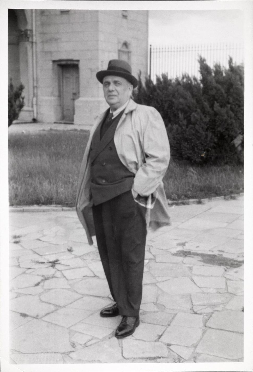 Bronisław Krystall okolo roku 1950