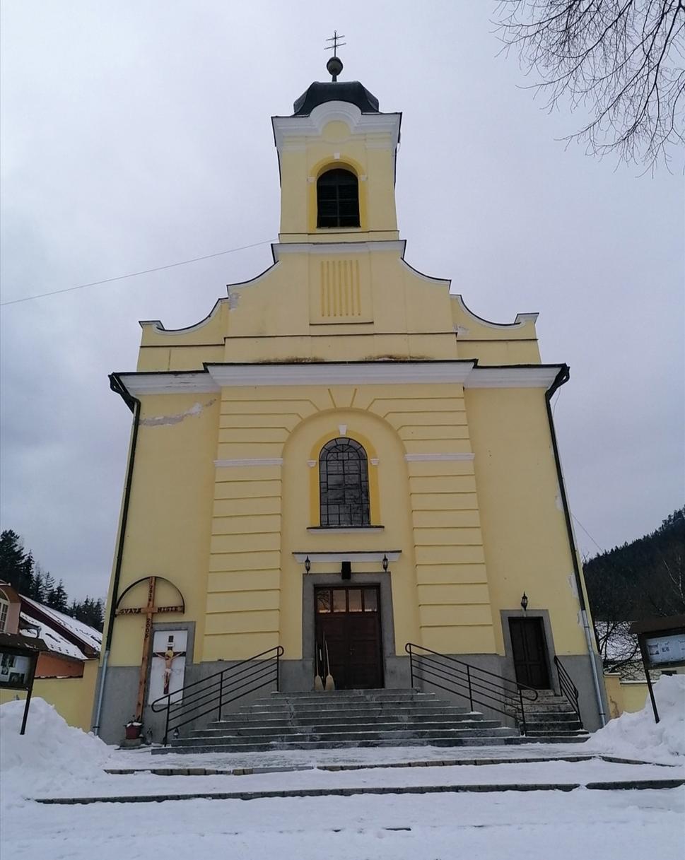 priečelie kostola