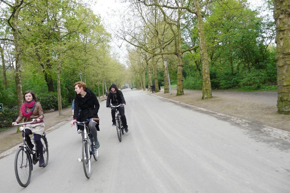 Na bicykli všade